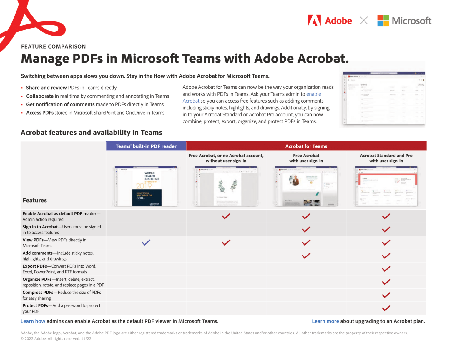 Manage your PDF files in Teams with Adobe Acrobat > JD. Blog
